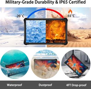 Nuovo e robusto Tablet Scanner di codici a barre per Tablet 15.6 "Windows 11 IP65 Waterproof con Scanner inventario Ryzen 7 7840HS 1D/2D QR - Product Image 5