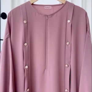 Abayas de mujer Premium elegante modesto bordado a mano estilo Dubai vestidos formales tradicionales tela transpirable para musulmanes - Product Image 1