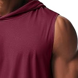 Camiseta sin mangas de verano para hombre, camiseta de gimnasio de punto informal, chaleco sin mangas de Material suave, elástico hecho por Dress Sports - Product Image 2