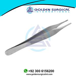 Pinzas Dentales Adson de Acero Inoxidable Reutilizables y Autoclavables |   Instrumentos Dentales para Prótesis Dentales al por Mayor - Product Image 2