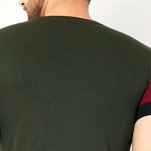 Camiseta de Algodón Lisa para Hombre, Camiseta de Manga Corta de Verano, Camiseta Informal de Algodón Ligera para Hombre, Camiseta Básica de Algodón para Hombre - Product Image 6