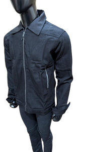 Veste en jean Service OEM 2026 Logo personnalisé Veste en jean et jean imprimés délavés Ensemble graffiti pour homme Veste en jean personnalisée pour homme - Product Image 2