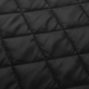 Chaqueta Acolchada Unisex Negra y Blanca Estilo Béisbol, Ropa de Calle Moderna, Uniforme Universitario, Prenda Exterior de Invierno con Cierre Frontal - Product Image 4