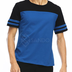 แฟชั่นฤดูร้อนล่าสุด เสื้อยืดและกางเกงขาสั้นผู้ชาย ผ้าฝ้าย 100% ระบายอากาศได้ดี สำหรับผู้ใหญ่ - Product Image 1