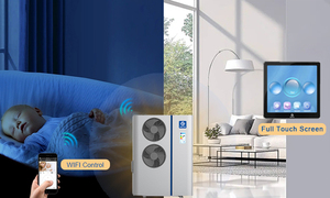 Cộng hòa Séc 6KW 8KW 10KW 12KW heatpump R290 R32 DC biến tần nhà căn hộ sưởi ấm nguồn không khí bơm nhiệt tepelne cerpadlo - Product Image 5