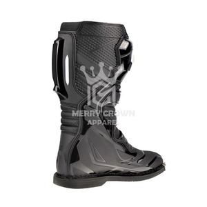 <span class=keywords><strong>Scarpe</strong></span> <span class=keywords><strong>da</strong></span> Moto per Uomo, Calzature per Motocross Fuoristrada, Stivali Traspiranti Neri per Uomo e Donna - Product Image 5