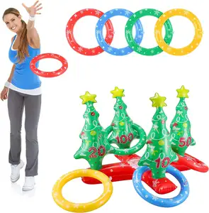 Opblaasbare Ring Toss Games Kerst Party Games Voor Kinderen Grappige Spelletjes Voor Kinderen