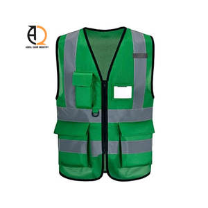 Chalecos Reflectantes de Seguridad de Alta Visibilidad con Múltiples Bolsillos para Actividades - Product Image 5