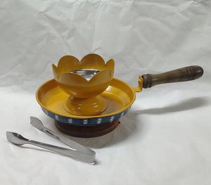 Arabian Incense Burner Metal Bakhoon Sandalwood Bukhoon Holder for Southeast Asia Middle East Aromatic Incense Use - Product Image 6