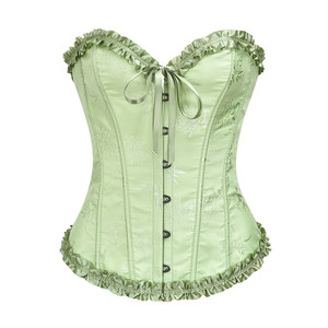 Customized Color/Contrast Color Women Satin <b>Corset</b> Fitness Wear in Highest Quality With Best Material Satin <b>Corset</b> Unique Use - Product Image 1