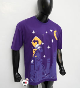 Camiseta holgada de verano de Hip-hop para hombre con logotipo de impresión Digital personalizado de alta calidad, camiseta gráfica de algodón de verano para hombre - Product Image 2