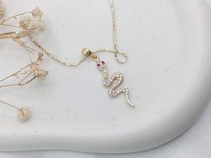 Collier pendentif en diamant moissanite VVS, best-seller, avec or 14 carats, bijoux fins pour femmes, cadeau de luxe pour elle - Product Image 5