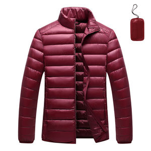 Servicios OEM Chaqueta Larga Acolchada de Fibra de Bambú 100% para Hombre con Logotipo Bordado Personalizado, Cremallera Completa y Capucha para Invierno - Product Image 6