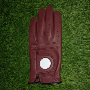 Gants de golf en cuir Cabretta les plus vendus 2026, antidérapants, unisexe, fermeture auto-agrippante, logo personnalisé, pour les mains sportives professionnelles - Product Image 1