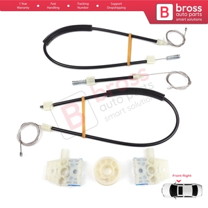 Kit de réparation de lève-vitre électrique avant droit BWR5360 pour Jetta MK6 A6 IV 2010-2018 5C6 1B 162 163 AV2 AV3 5C6837462 - Product Image 2