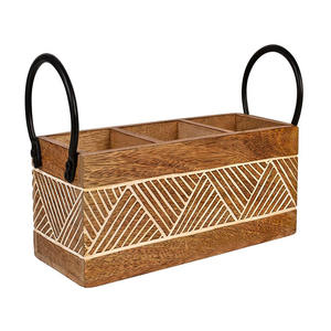 Wooden Organizer Wood Dock Watch Holden Dresser Wood Office Organizen Caddy Gift to <b>Father</b> - Product Image 5