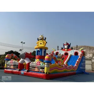 Aire de jeux géante gonflable pour robots - Grand équipement d'amusement extérieur - Product Image 3