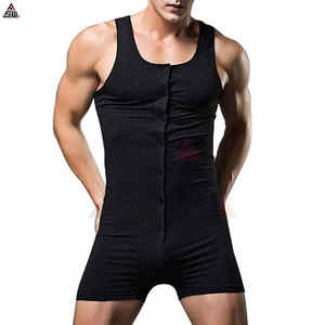 Wholesale Customized Sublimation Breathable Knitted 100% Cotton <b>Men's</b> Fitness <b>Singlet</b> - Product Image 6