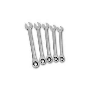 Juego de 5 Llaves Combinadas de Trinquete Planas, Producto Usag - Product Image 1