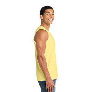 Débardeur Athlétique pour Hommes Respirant Coupe Musculaire T-Shirt Évacuant l'Humidité Vêtement de Sport Haut Vente en Gros Usine de Vêtements de Sport - Product Image 4
