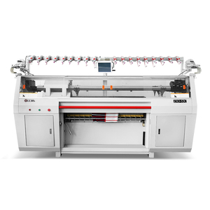 Máquina de Tejer Plana Computarizada Intarsia con 16 Guías de Hilo Motorizadas y Sistema de Control Inteligente - Product Image 1