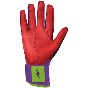 Guantes de Bateo de Béisbol BRUCE BOLT de Cuero Antideslizante con Logotipo y Diseño Personalizados, Calidad Profesional, Fabricados con Cuero Premium - Product Image 4