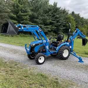 Tondeuse à gazon EPA LS 2022, mini-tracteur 2 temps, chargeur frontal, pelle arrière, 4x4, machine de coupe d'herbe pour jardin et ferme, à vendre - Product Image 3