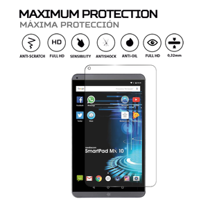 ตัวป้องกันหน้าจอ ANTISHOCK สำหรับเมเดียคอม สมาร์ทแพด เอ็มเอ็กซ์ 10 แท็บเล็ตฝาครอบป้องกันระดับพรีเมียม - Product Image 2