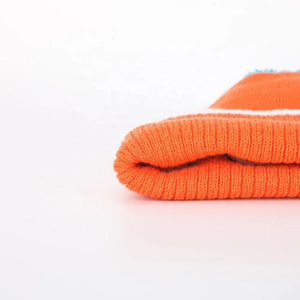 Gorro liso acrílico Unisex de alta calidad, gorro de esquí de invierno tejido personalizado al por mayor, Gorro con pompón, bordado teñido, letra impresa, viaje - Product Image 5