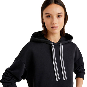 Street Style Custom Cotton Oversized Women <b>Hoodies</b> Blank <b>Plain</b> Bulk Winter Women Korean Pullover <b>Hoodies</b> - Product Image 6