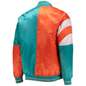 Veste de baseball en satin brodée pour hommes et femmes coupe-vent imperméable veste de pluie veste de neige - Product Image 2