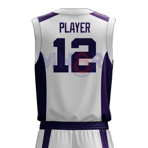 Uniformes de poliéster únicos de baloncesto deportivo de equipo de sublimación unisex de nuevo estilo uniformes de baloncesto de precio personalizado con OEM - Product Image 6