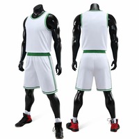 Maillot de basket-ball ensemble hommes basket-ball uniforme tir panier entraînement gilet Double poche Shorts enfant sport costume