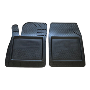 Tapis de voiture universels antidérapants en caoutchouc avec tunnel central – Sans odeur - Product Image 2