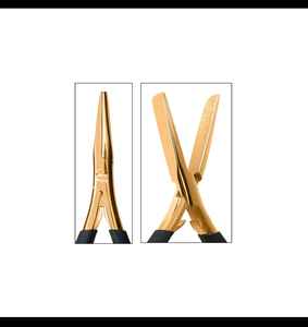 Pince d'extension de cheveux légère en acier inoxydable Bond parfait Ruban d'utilisation de salon robuste Outils d'extension de cheveux rentables - Product Image 6