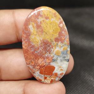 Cabujón de jaspe Maligano ovalado Natural de alta calidad más vendido para diseñadores de joyería DIY y coleccionistas precio de exportación - Product Image 1