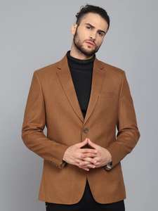 Blazer Cruzado Color Caramelo para Hombre, Diseño Elegante, Tela Premium, Disponible al Mejor Precio - Product Image 2