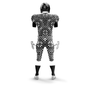 ชุดเสื้อฟุตบอลอเมริกันกางเกงขาสั้นระบายอากาศปรับแต่งได้ - Product Image 3