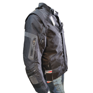 Nouveau hommes Touring moto Protection Textile veste imperméable noir toutes saisons aventurant moto Cordura vestes - Product Image 3