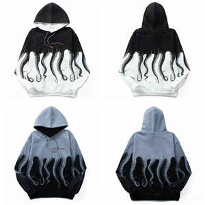 Sweats à capuche de sérigraphie de haute qualité Logo personnalisé 100% coton polaire surdimensionné et épaule tombante sweats à capuche pour hommes hommes - Product Image 1