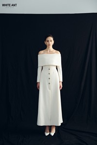 Vestidos de mujer informales de alta calidad, vestido largo, ropa de mujer, vestido Layla, tela tejida de Spandex de rayón, fábrica de Vietnam Whiteant - Product Image 4