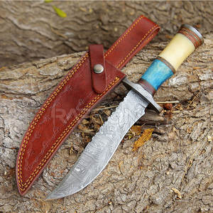 Cuchillo de caza ligero con borde ultra afilado y Mango antideslizante texturizado Cuchillo de supervivencia resistente - Product Image 5