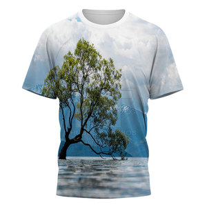 Las Camisetas De Sublimación de color personalizadas para hombres más vendidas, transpirables, 100% poliéster, respetuosas con el medio ambiente, MOQ bajo - Product Image 1