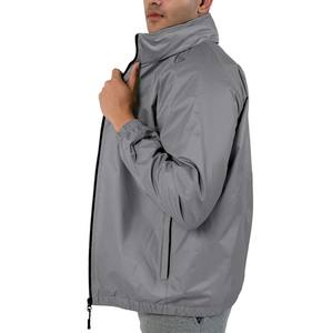 Chaqueta Impermeable de Alta Calidad para Hombre, para Correr al Aire Libre, Cortavientos, Transpirable, Ligera, Talla Grande, Brillante, de Nailon - Product Image 3