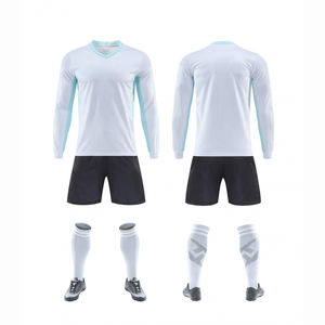 Venta caliente logotipo personalizado impreso ropa de fútbol adulto fútbol uniforme hombres camiseta de fútbol - Product Image 4