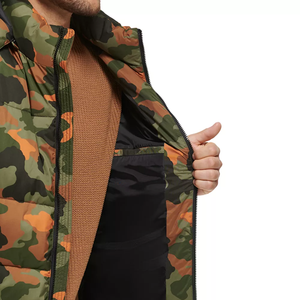Veste matelassée à capuche camouflage personnalisée pour homme de la meilleure qualité - Design camouflage entièrement personnalisé respirant, veste streetwear d'hiver - Product Image 4