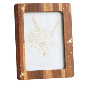 Set of Three Home Decorative Various Shape Picture Photo <b>Frame</b> Hot Sale Modern Walnut Wood Wall <b>Mounted</b> Square Wood Photo <b>Frame</b> - Product Image 3