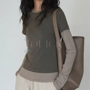 Camisetas de Verano Ecológicas de Doble Capa para Mujer de Alta Calidad, Secado Rápido y Transpirables, en Existencia - Product Image 2
