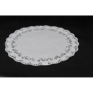 Napperons ronds en papier de 25 cm, 250 pièces, B2B - Product Image 1
