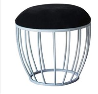 Tabouret rond en émail de fer, couleur personnalisée, design moderne, pour salon, chambre, école, vente directe d'usine